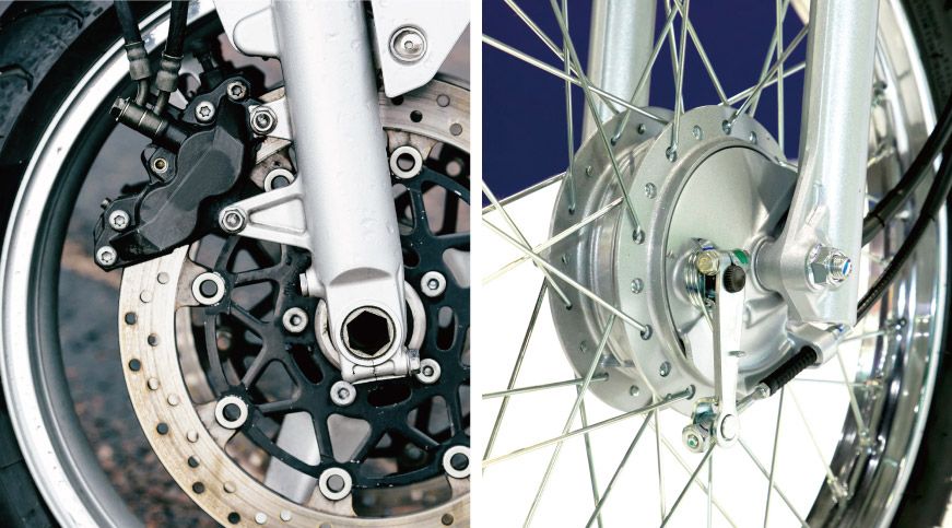 Motorcycle Disc Brake System|Motorcycle Drum Brakes